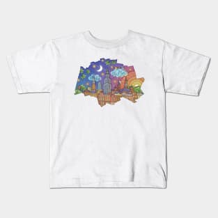 Groningen (colour version) Kids T-Shirt